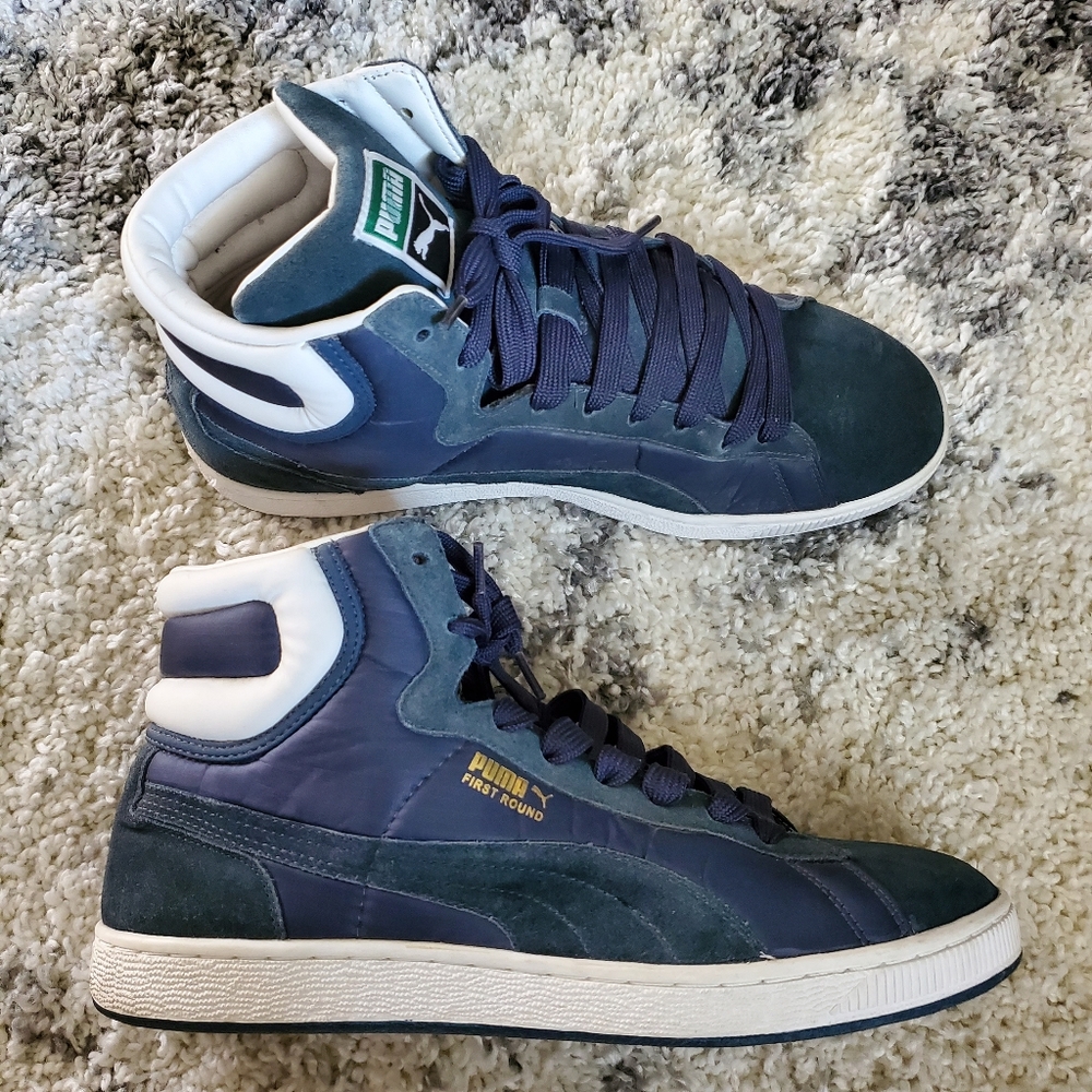 Puma First Round Suede High tops